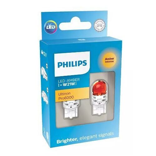 Philips Ultinon Pro6000 11065AU60X2 WY21W LED