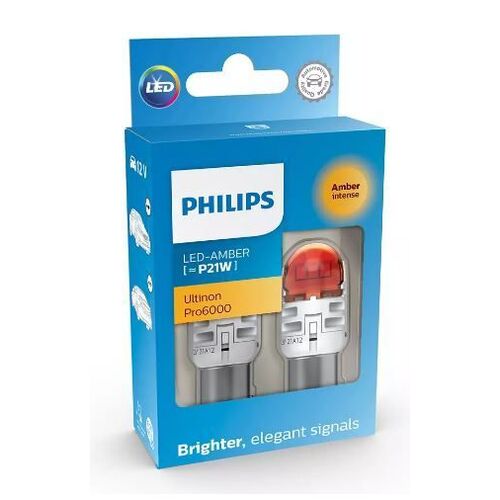 Philips Ultinon Pro6000 P21W LED 11498AU60X2