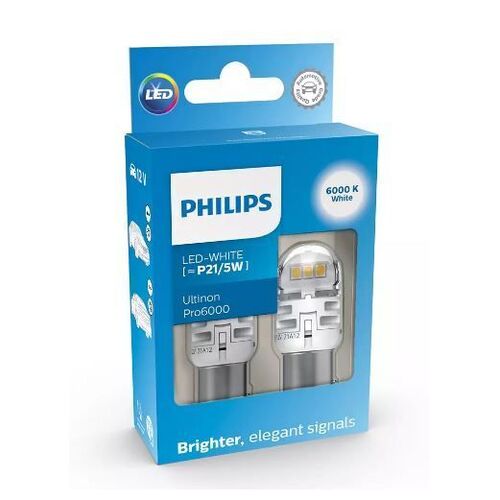 Philips Ultinon Pro6000 P21/5W 11499CU60X2 LED White