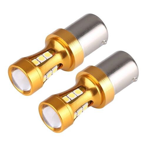 IDIAL Canbus 490 BA15S with lens 6000K комплект 2 шт, зображення 2