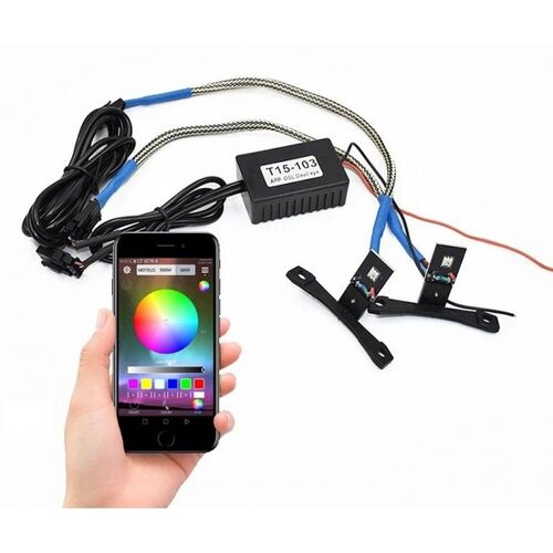 Світлодіодне підсвічування лінз Т-Діод RGB Smart APP, зображення 2