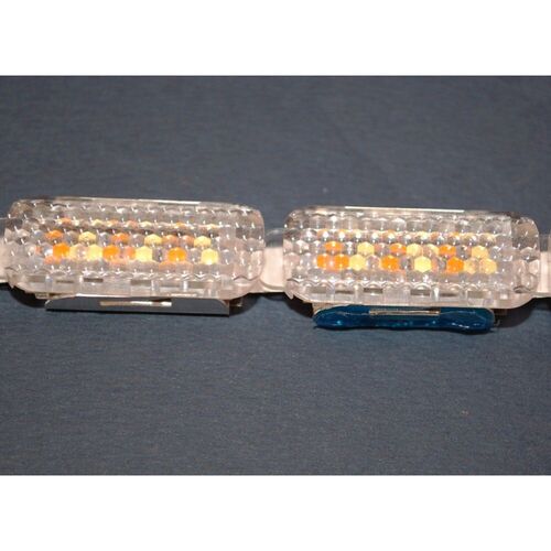 Світлодіодна (LED) стрічка Running Crystall Жовтий-Білий 16 сегментів v4, зображення 3