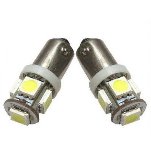 IDIAL 459 T4 BA9s 5led 5050 SMD 6000K комплект 2 шт