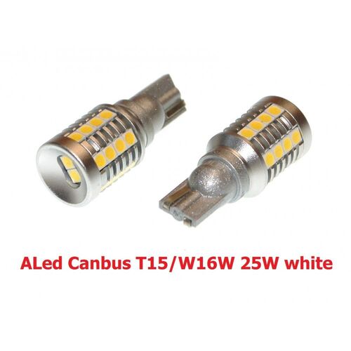 ALed Canbus T15 W16W 25W white лампа заднього ходу комплект 2 шт, зображення 2