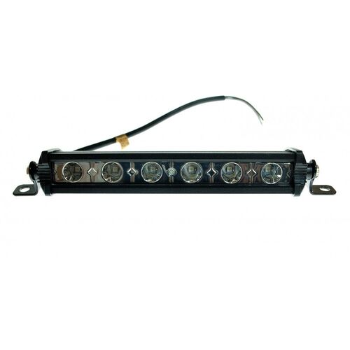 Світлодіодна фара ближнього світла AllLight E-18W однорядна 6chip OSRAM 3535 9-30V