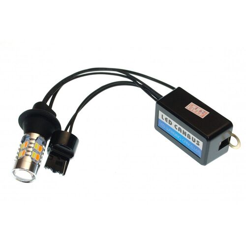 Лампа DRL+поворот Baxster SMD Light 5730 W21 (20 Smd), зображення 4