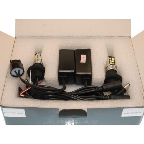 Лампа DRL+поворот Baxster SMD Light 3020 W21W (30 Smd), зображення 3