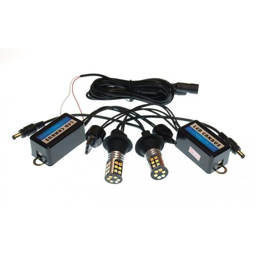 Лампа DRL+поворот Baxster SMD Light 3020 W21W (30 Smd), зображення 4