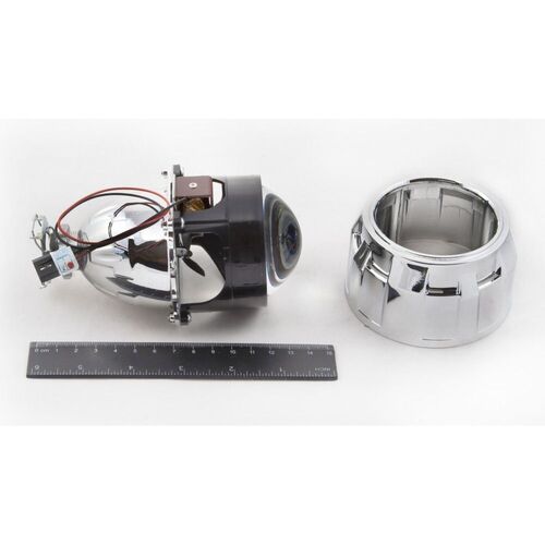 Лінзи біксенонові Infolight вер. 2. Ultimate (тип 1) без ангельських очей (2шт), зображення 2