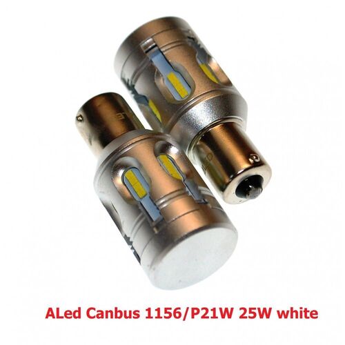 ALed Canbus P21W/1156 14W white лампа заднього ходу комплект 2 шт, зображення 3