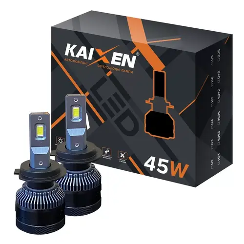 KAIXEN K7 H7 45W 6000K комплект 2 шт 