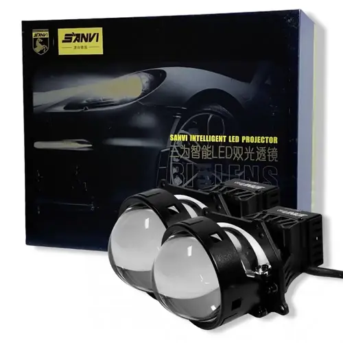 KAIXEN BI-LED лінзи SANVI A8 PRO PREMIUM 50W 3 дюйма 5500K