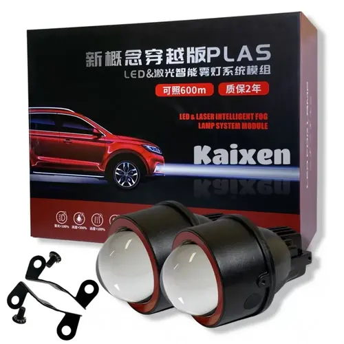 KAIXEN світлодіодні ПТФ лінзи BI-LED CREE (універсальні RED) 5500K 26.5W