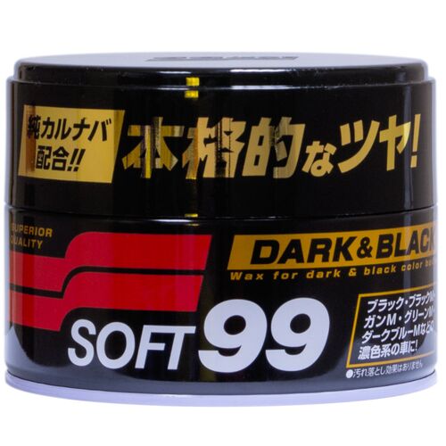 SOFT99 Dark & Black Wax Базовий віск для темних автомобілів 300 г, зображення 4