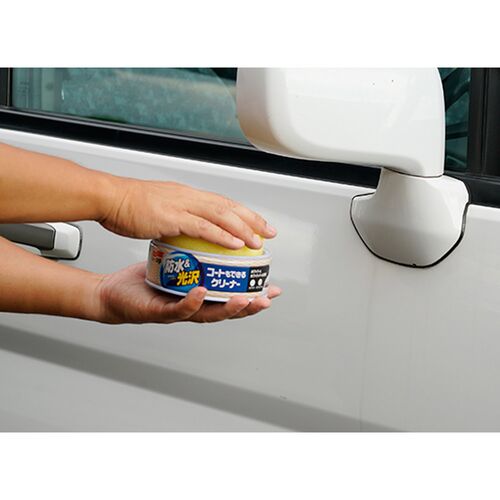 SOFT99 Coating & Cleaning Wax віск, що очищає, з водовідштовхувальним ефектом 230 г, зображення 3