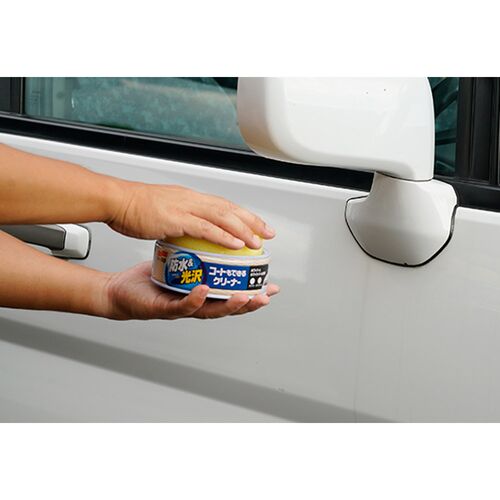 SOFT99 Coating & Cleaning Wax віск, що очищає, з водовідштовхувальним ефектом 230 г, зображення 3