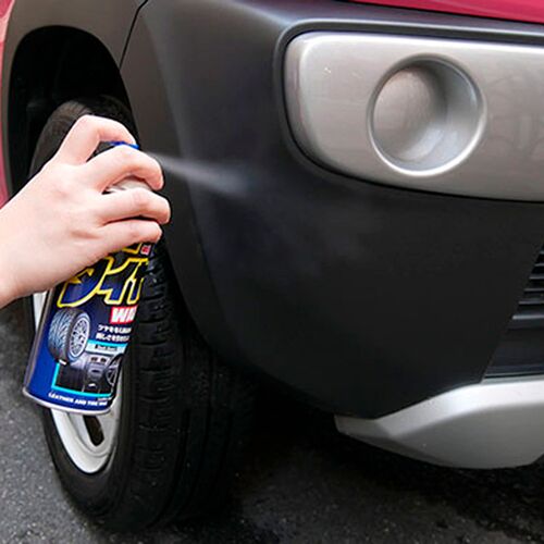 SOFT99 Leather and Tire Wax покриття для пластику, гуми та шкіри 420 мл, зображення 4