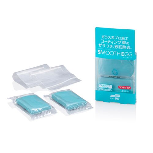 SOFT99 Smooth Egg Clay Bar глиняний брусок очищувач забруднень, зображення 2