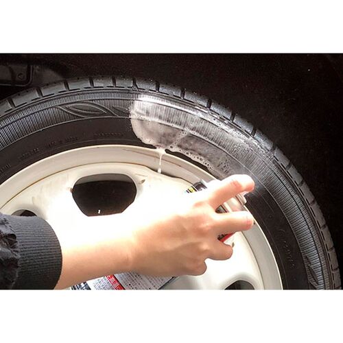 SOFT99 4-X Tire Cleaner антистатичний мус для шин 470 мл, зображення 7