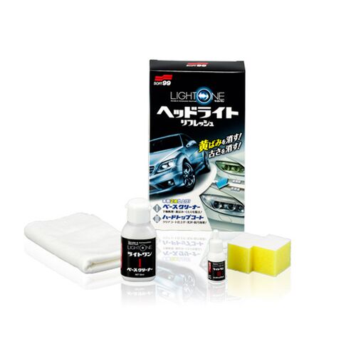 SOFT99 Light One полироль и защитный полимер пластиковых фар 50 мл , изображение 2