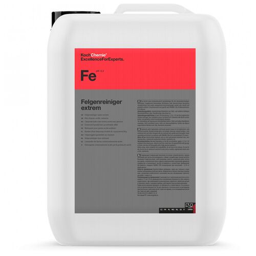 Koch Chemie Fe Felgenreiniger extrem очисник лакових дисків кислотний 11 кг