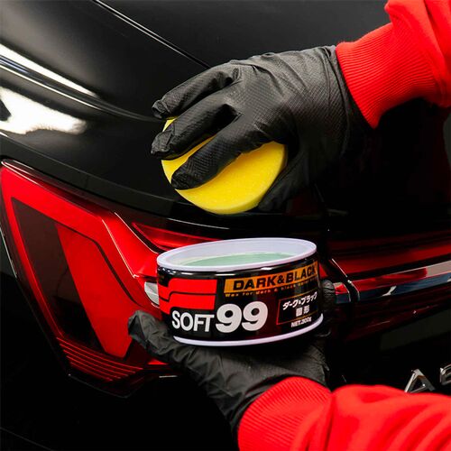 SOFT99 Dark & Black Wax Базовий віск для темних автомобілів 300 г, зображення 9
