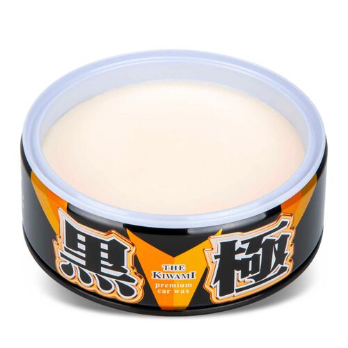 SOFT99 Kiwami Extreme Gloss Wax Black віск Кивами для темних автомобілів 200 г, зображення 3