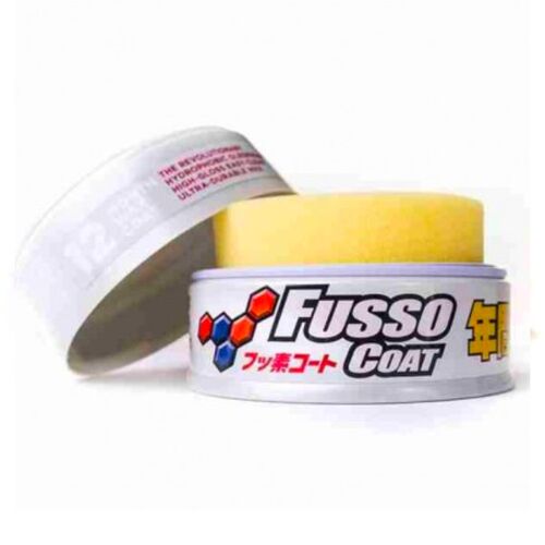 SOFT99 Fusso Coat 12 Months Protection White довготривалий віск для світлих автомобілів 200 г, зображення 3