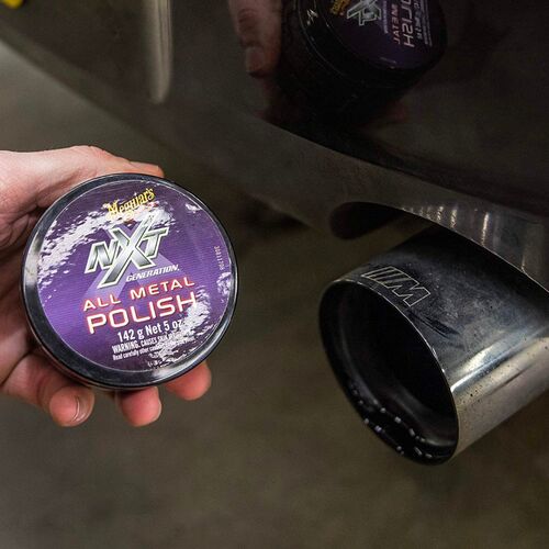 Meguiars NXT Generation All Metal Polish очисник поліроль для металу 148 мл, зображення 5