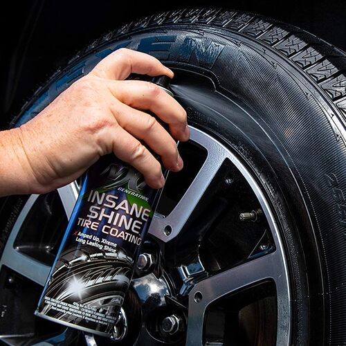 Meguiars NXT Generation Insane Shine Tire Coating спрей для чорніння шин 425 г, зображення 4