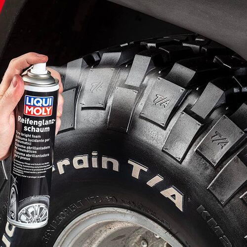 Liqui Moly Reifen-Glanz-Schaum чорнильник для шин 400 мл, зображення 3