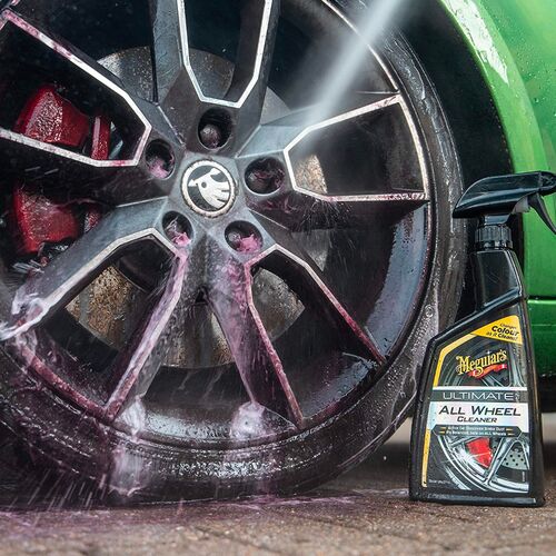 Meguiars Ultimate All Wheel Cleaner очищувач дисків з реагентом 709 мл, зображення 8