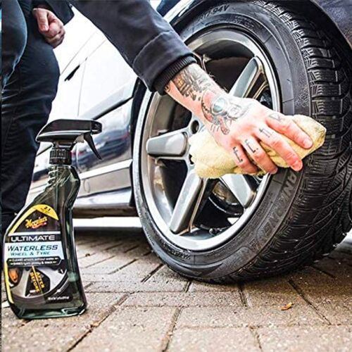 Meguiars Ultimate Waterless Wheel Tire сухе миття для дисків та шин 709 мл, зображення 10