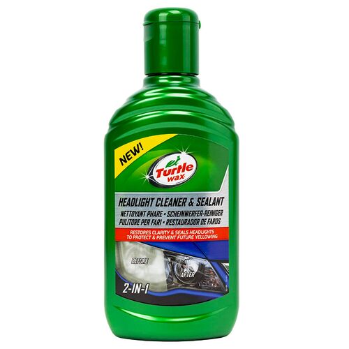 Turtle Wax Headlight Cleaner and Sealant поліроль для фар із захисним силантом 300 мл