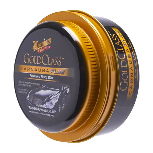 Meguiars Gold Class Carnauba Plus Paste Wax карнауба твердий віск 311 г, зображення 2