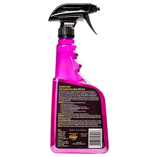 Meguiars Hot Rims Wheel Tire Cleaner очищувач для дисків та шин 709 мл, зображення 3