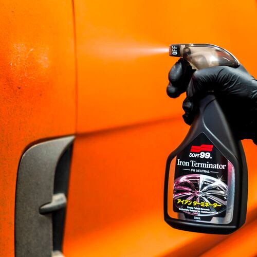 SOFT99 Iron Terminator очисник колісних дисків 500 мл, зображення 4