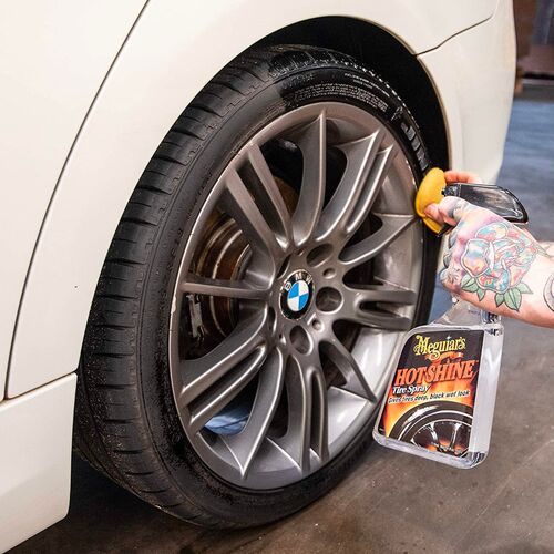 Meguiars Hot Shine Tire Spray спрей для догляду за шинами 709 мл, зображення 5