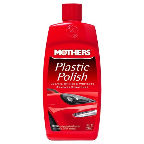 MOTHERS Plastic Polish полироль для фар и пластика 237 мл 