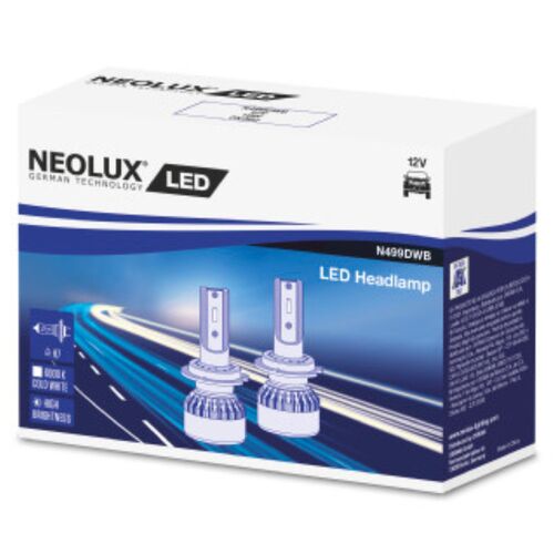 NEOLUX LED H7 18W 6000K комплект 2 шт, зображення 2