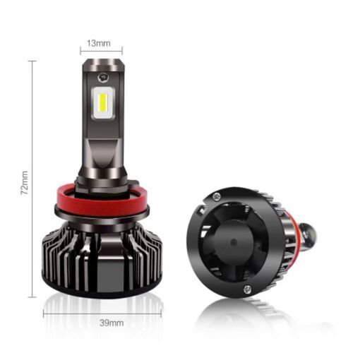 Pluton V8 +150% LED H11 50W 5500K комплект 2 шт, зображення 4