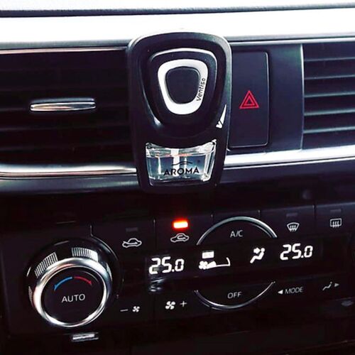 Aroma Car Ventis Green Lemon ароматизатор в дефлектор обдуву зелений лимон, зображення 4