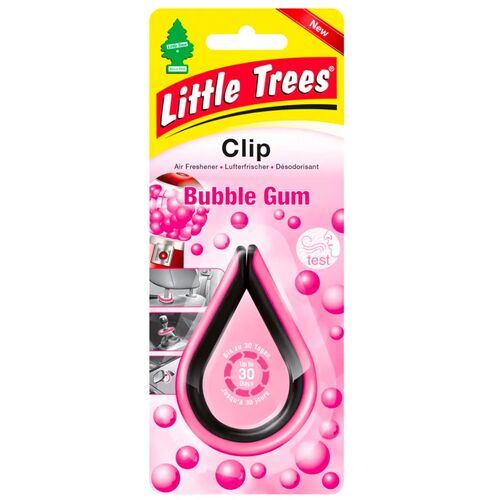 Little Trees Clip Bubble Gum Air Freshener підвісний ароматизатор кліпсу із запахом бабл гам
