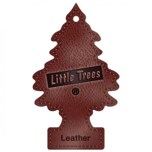 Little Trees Leather Air Freshener ароматизатор ялинка із запахом шкіра, зображення 2