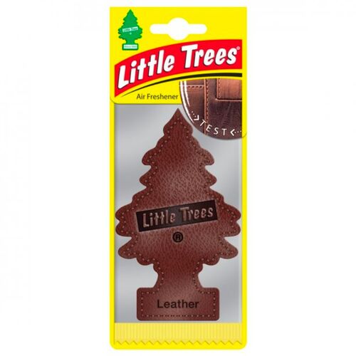 Little Trees Leather Air Freshener ароматизатор ялинка із запахом шкіра