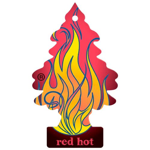 Little Trees Red Hot Air Freshener ароматизатор ялинка із запахом червоногарячий, зображення 2