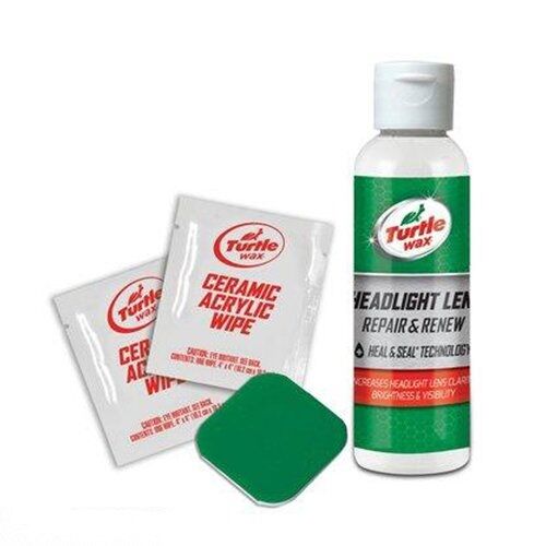 Turtle Wax Headlight Lens Restorer Kit набір для ручної реставрації фар 118 мл, зображення 3