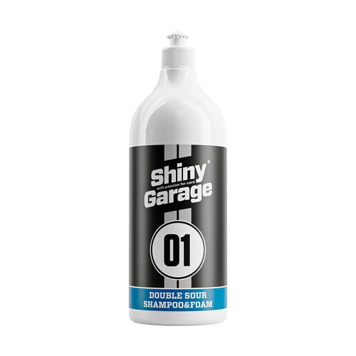 Shiny Garage Double Sour Shampoo & Foam 2 в 1 кислотный автошампунь и активная пена 1 л, Запах: Кондиционер для белья, Кількість: 1 л