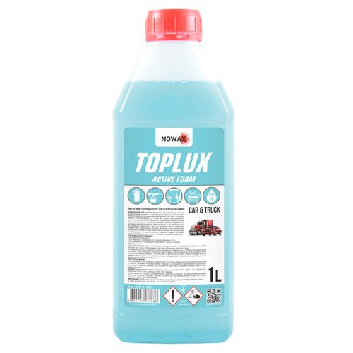 NOWAX TOPLUX Active Foam премиум активная пена 1 л, Запах: Без запаха, Количество: 1 л 