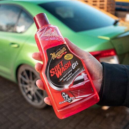 Meguiars Soft Wash Gel автомобільний шампунь гель 473 мл, Запах: Без запаху, Кількість: 473 мл, зображення 3